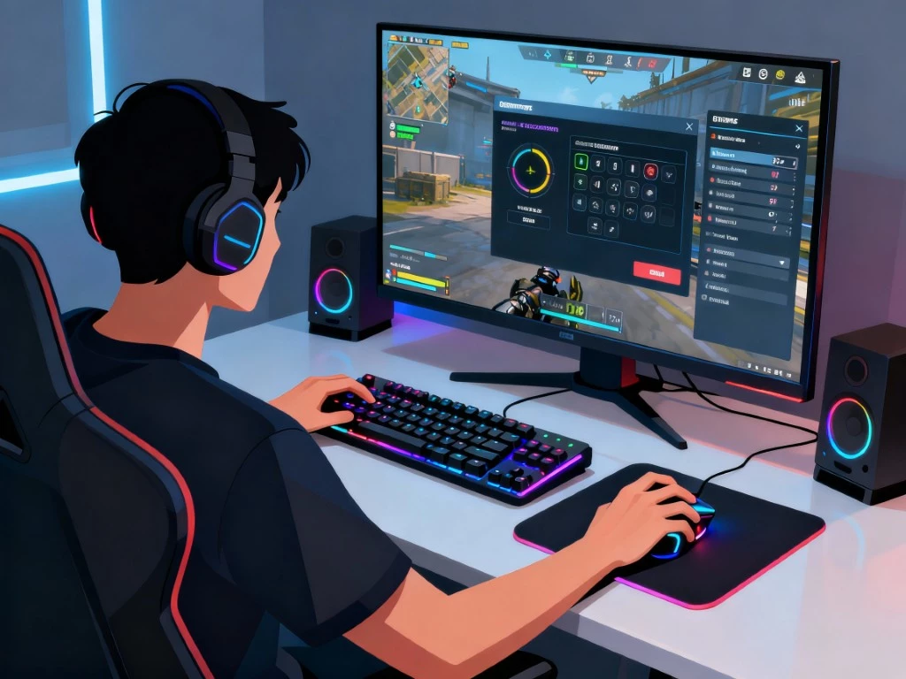 Laisser les réglages du jeu par défaut