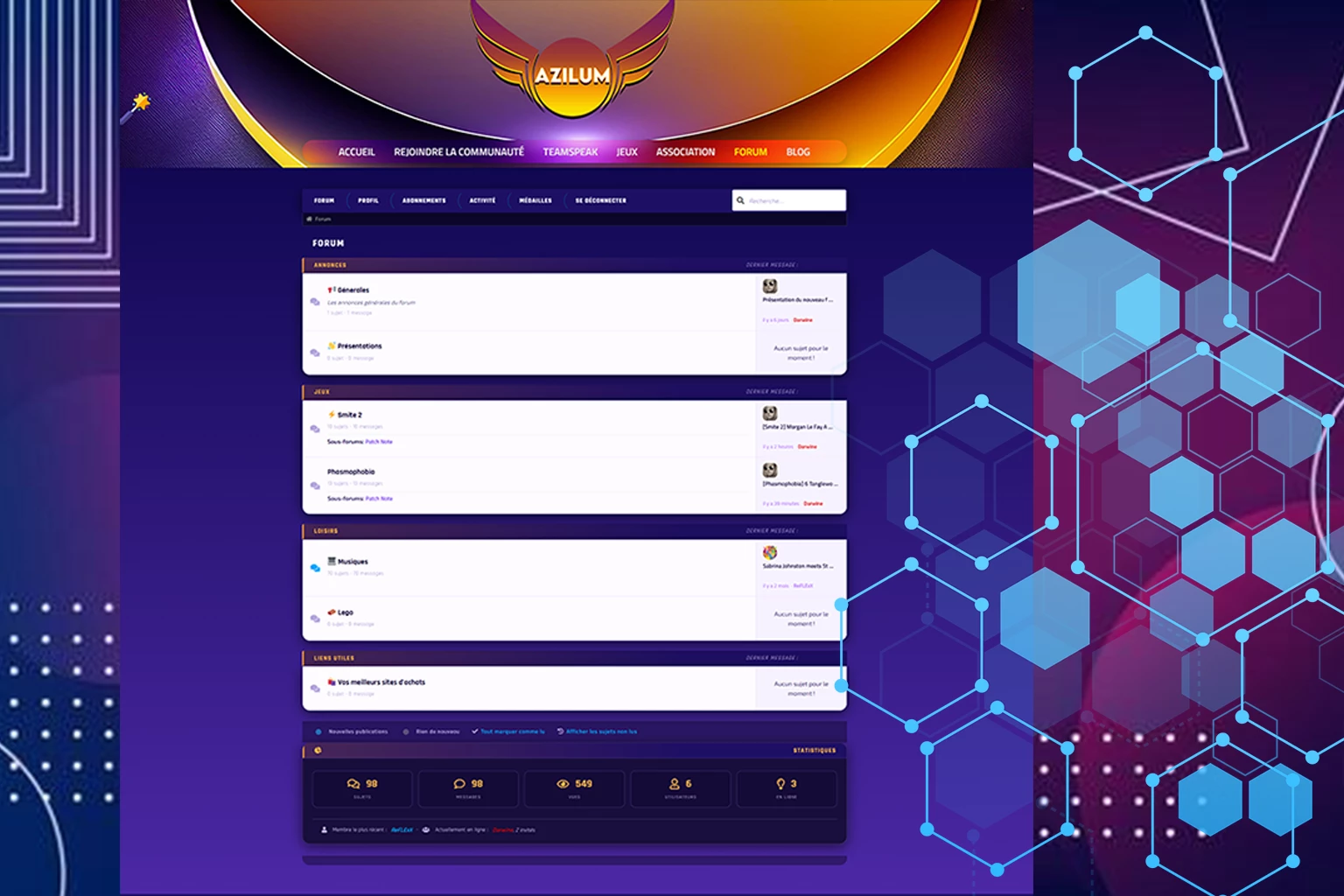 azilum gaming- Forum